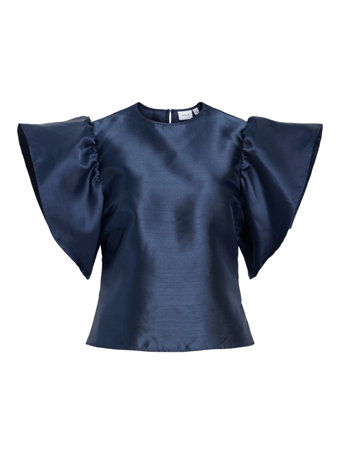 VISHINA T-Shirt - Navy Blazer - VERO MODA & VILA Bergvik